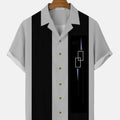 Stripes Simple Casual Dress Shirts European Size Men's | SAMAG