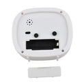 AA Battery Alarm Clock Clock Clock Clocks Operated Silent Bedside Clocks Alarm Battery No Tick Silent Bedside Clocks