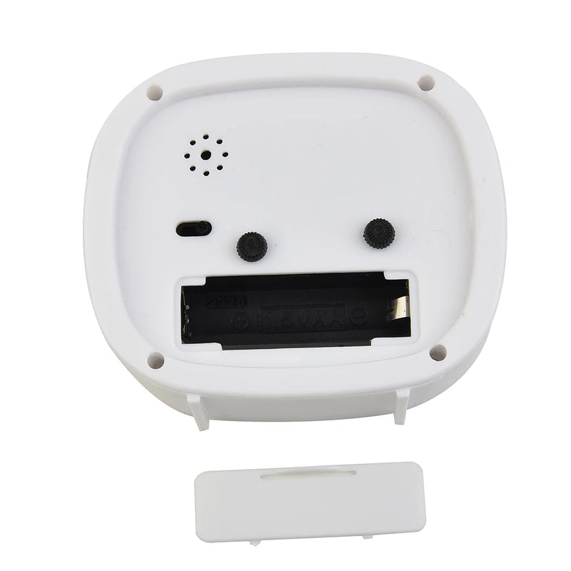AA Battery Alarm Clock Clock Clock Clocks Operated Silent Bedside Clocks Alarm Battery No Tick Silent Bedside Clocks