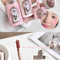 Gege Bear Strawberry Pink Liquid Blush Korean Makeup Matte Nude Apricot Tint Blusher Brighten Face Rubores Rouge Cute Makeup