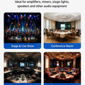 GOOERMI HS-10 Professional Audio Power Supply Sequencer Voltage Display Home Stage Engineering Conference Equipment Sound Mixers