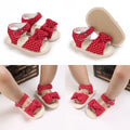 0-18 Months Red Girl Boy Newborn Baby Christmas Cute Cartoon Cotton Shoes Soft Sole Toddler Infant Walking Shoes