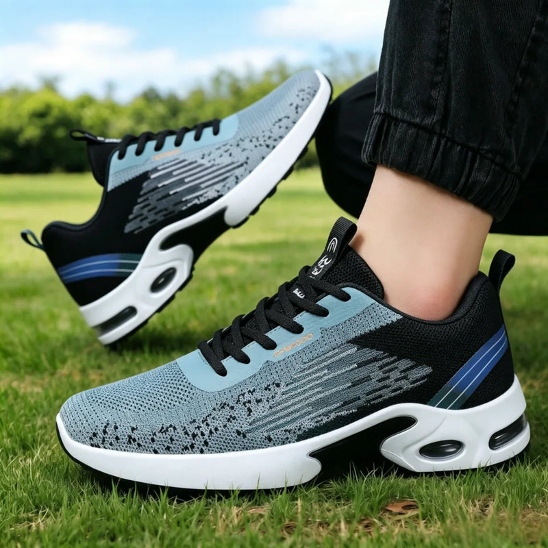 Men's Fashionable Running Shoes Breathable Mesh Air Cushion Support for Gym And Daily Wear