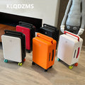 KLQDZMS 20"24Inch PC Suitcase Large-capacity Boarding Box Women's Trolley Case Men's Password Box with Wheels Rolling Luggage