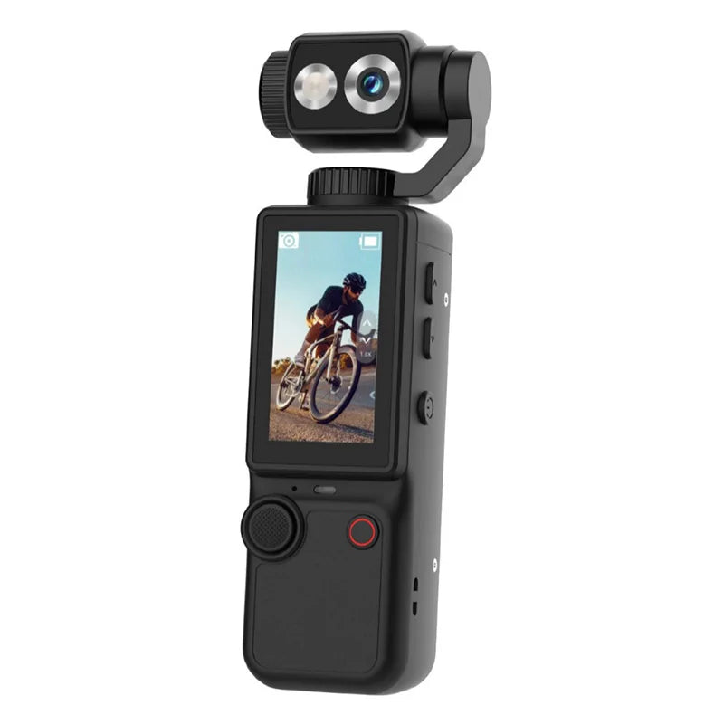 New 4K HD Wifi Sports Wearable Camera Hold In Hand Travel Bicycle Driver Recorder Mini Sports Cam For Motorcycle And Vlogging