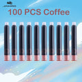 500/12 PCS JINHAO 12 Colors 3.4mm Non carbon Fountain Pen Ink Universal Sac Cartridges Refills School Office Supplies Stationery