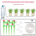 Garden Regulating Drip Irrigation Kit Automatic Watering Device 4/7mm Hose Potted Plants Watering Saving Micro Dripper