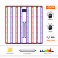 1000W LM301H EVO 650W Full Spectrum LED Grow Light Bar UV IR Turn on/off For Indoor Flower Tent Plant Growth Phyto Lamp
