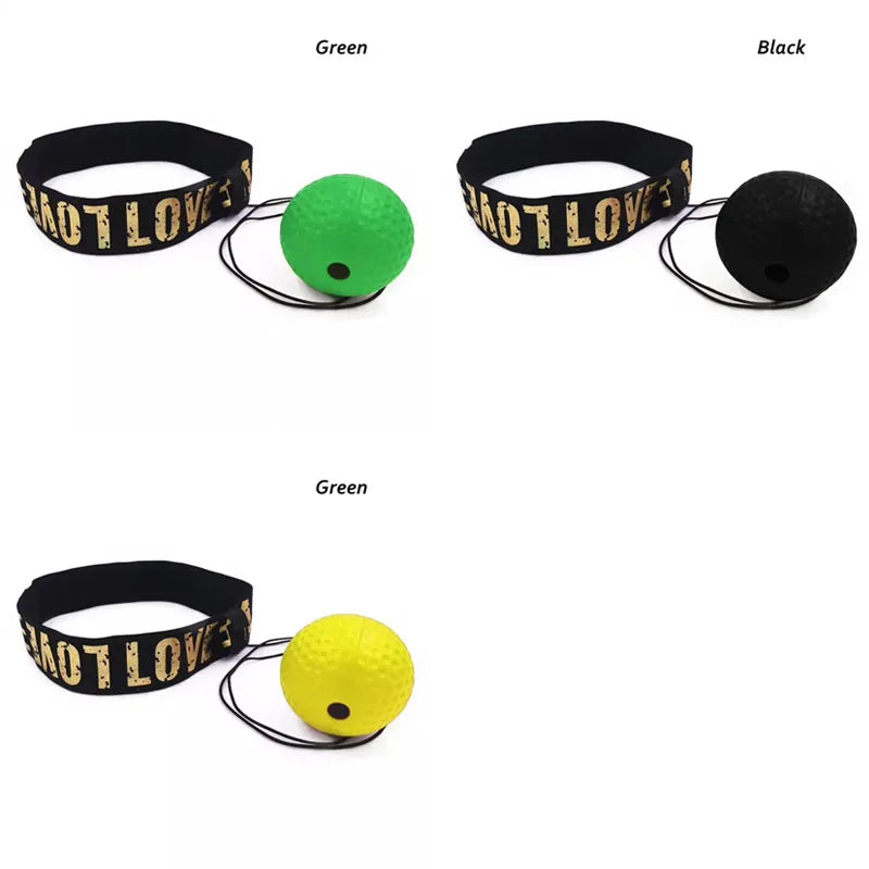 New Set Boxing Speed Ball Head-mounted PU Punch MMA Sanda | SAMAG