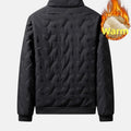 2026 Winter Jackets Men's Thickened Warm Cotton-padded Coats Fashion Stand Collar Zip Cold-proof Parkas Men Lamb Velvet Jackets