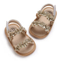 Gold Color Theme Christening baby Shoes for 1 Year Old Newborn Baby Baptismal Shoes for Girl Kids
