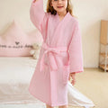 Kids Spring/SummerSwim Robe Waffle Weave Bathrobe - View 6 | SAMAG