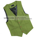 Mens Suit Vest 1920s Mens Vest Slim Fit Formal Business Gangster Waistcoat Striped Tops Cropped Tank Tops 2024 Vests