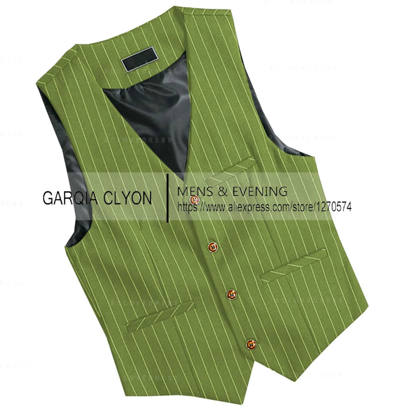 Mens Suit Vest 1920s Mens Vest Slim Fit Formal Business Gangster Waistcoat Striped Tops Cropped Tank Tops 2024 Vests