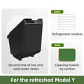 Car Refrigerator for Model Y Rear Seat Portable Semiconductor Freezer 3.6L Energy-saving Mini Fridge Cooling Heating Dual Modes