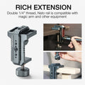 LEAPLIGHT Photography C Clamp Desk Camera Mount with 1/4" NATO for Photo Studio Video DSLR,Cameras, Desk, Rods, Hooks, Shelves