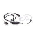 Radio Dual PTT Air Duct Earpiece With Mic Headset for Baofeng Two Way Radio UV-82 UV 82 UV82L UV-89 TK3207 TK3118Accessories