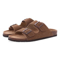 Bebealy Summer Women's Clogs Women's Cork Slippers Soft Beach Sandals Retro Mules With Adjustable Buckles Unisex Home Sandals