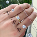 Cubic Zirconium Gemstones Diamond Tools Size Reference Color Clarity Shape Master Stone Set for Jewelry Making