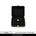 Orilv Leather Jewelry Box Set Box Light Luxury Ring Necklace Display Storage Boxs Jewelry Display Packaging Box Ladies' Gift Box