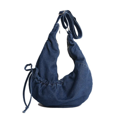 Korean Hobo Bags Women Comfortable and Versatile Texture | SAMAG