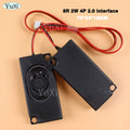 1Pair Audio Portable Speakers For Computer PC Speaker 3070 45100 LCD TV Speakers Rectangle Loudspeaker 2W 3W 5W 10W 4Ohm 8Ohm