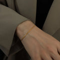 Hot Sale Stainless Steel Snake Chain Bracelet Fashion Jewelry For Men Women Stainless Steel Link Bracelet