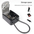 Key Lock Box 4 Digit Combination Safe Waterproof Storage with Removable Chain Security Anti - theft - View 2 | SAMAG