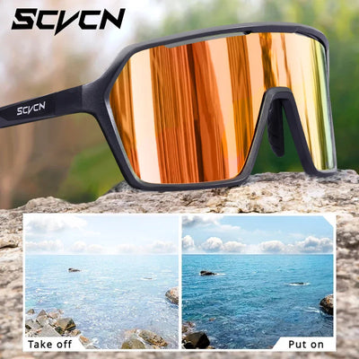 SCVCN Fashion Sunglasses Cycling Glasses for Men | SAMAG