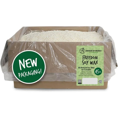 HOME.Soy Organics- 45 lb of Freedom Soy Wax Beads | SAMAG