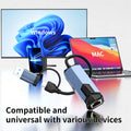 5000Mbps USB Network Card 5Gbps High Speed Wired Adapter USB3.0 Type - C to RJ45 Ethernet Converter HUB - Visuel 6 | SAMAG