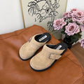 Retro Flat-bottomed Bag Head and Half Slippers Women's New Slip-on Lazy Shoes Tide Fashion