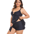 Plus Size Two Pieces Set Women's Swimsuit Beach Outfits | SAMAG