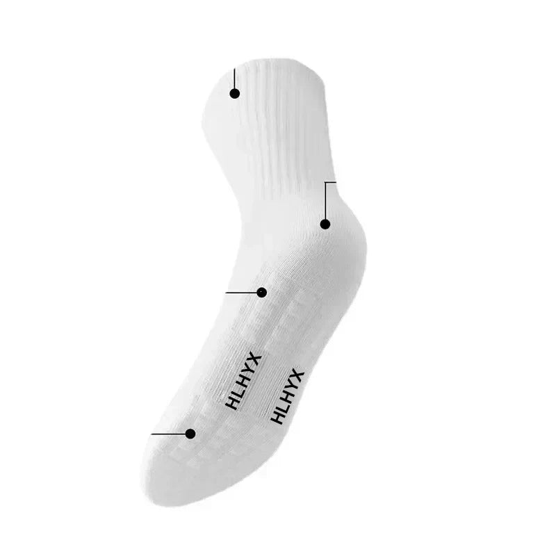 10pairs HLHYX Socks Men's Cotton Deodorant Winter Towel | SAMAG