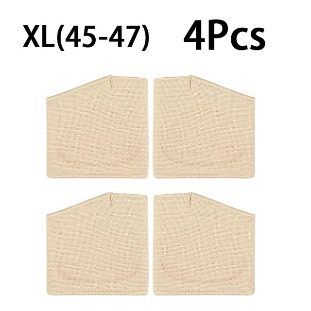Silicone Metatarsal Foot Pads for Shoes Insert Forefoot Pads Man Woman Toe Socks for Standing Long Time Pain Relief Insoles