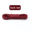 1Pair Waxed Cotton Shoelaces Waterproof Leather Shoelace Sneakers Boots Flat Laces for Shoes Accessories 70/90/120/150cm