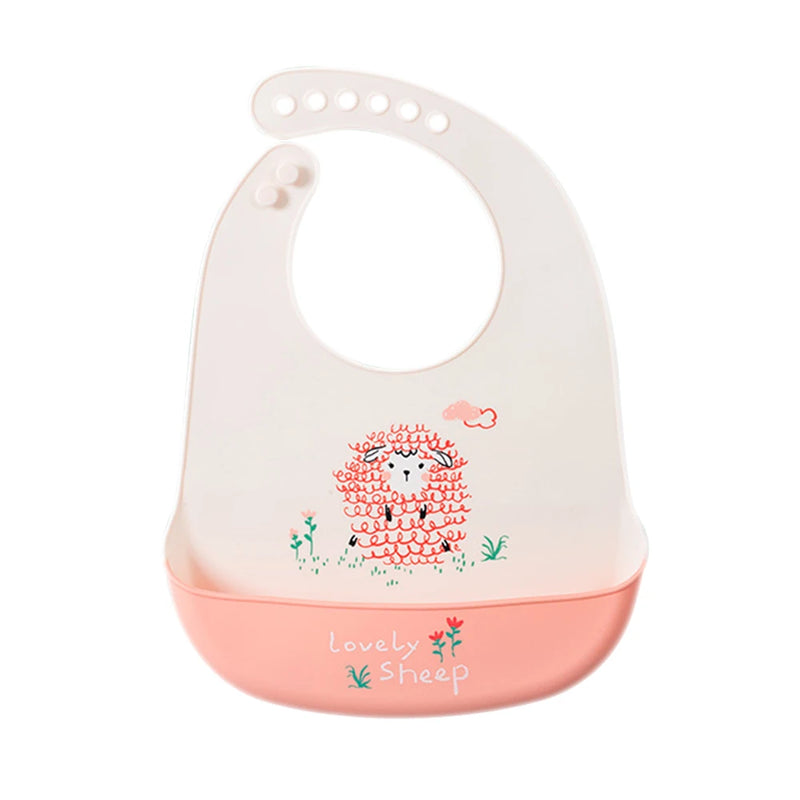 Waterproof Baby Bibs For Kids Eating Stuff Soft Silicone - View 10 | SAMAG