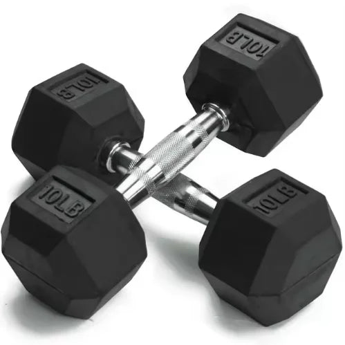 High-quality Weight Training Hexagonal Rubber Coated | SAMAG