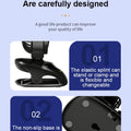 Portable Desktop Wireless Clip-on Electric Fan 2000mAh Battery Outdoor Travel Portable Electric Mini Fan for Baby Stroller Cart