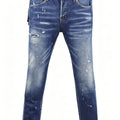 6057 Four Seasons New Men's Wear Washed Ripped Patch | SAMAG