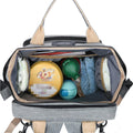 Folding mommy bag lightweight portable folding crib bed large-capacity baby backpack female mommy outting bag mummy bag