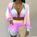 Bathing Suit Shorts Cover Up Summer Three Pieces Swimwear | SAMAG