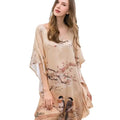 19MM 100% Mulberry Silk Nightgowns For Women  sleepwear  Silk Night Dress Long  Nighty Real Plus Size Ladies Silk Pajamas  100kg