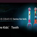 Oral B DB5510K Electric Toothbrush Children Rotary Teeth Brush Soft Bristles 2Min Timer Waterproof Battery Powered For 3-12 Ages