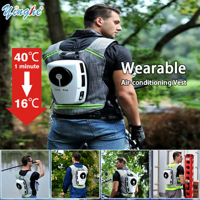 Rechargeable Air Conditioning Vest 9600mAh Battery | SAMAG