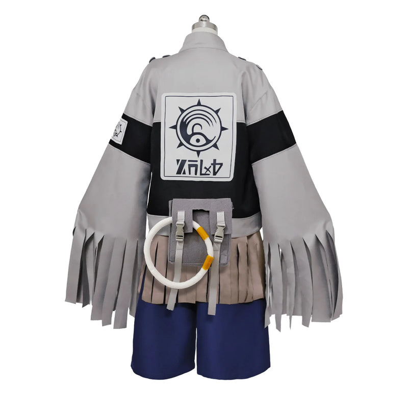 Anime Gachiakuta Tamsy Caines Cosplay Tamsy Caines Wig Uniform Jacket Gachiakuta Halloween Party for Women Men Role Play Outfit