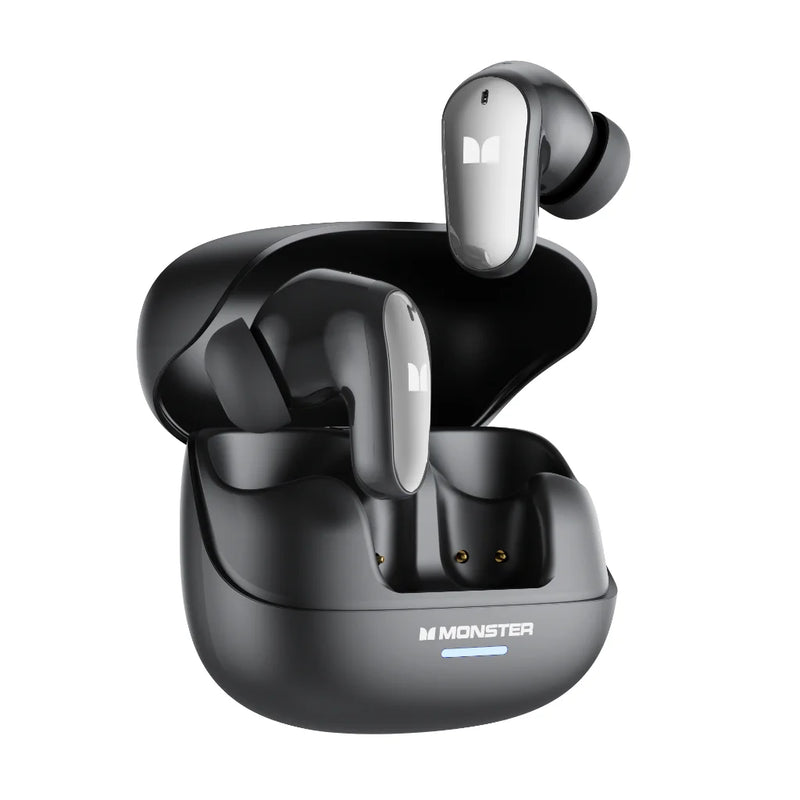 Monster MQT52 Wireless Headphones Bluetooth 5.4 HIFI Stereo Earphones Talking Noise Canceling Music  Gaming Headset with Mic