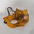 Plastic Halloween Mask Electroplated Decorative Costume Mask Party Masquerade Mask Delicate For Birthday Party Carnival Parade