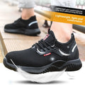 Safety Shoes Work Sneakers Steel Toe Men Women Anti Smash Puncture Proof Work Boots Indestructible Safety Shoes Light Breathable