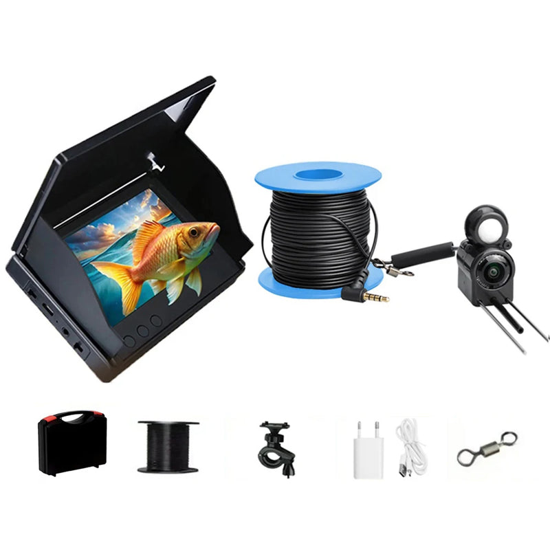 Underwater Fishing Camera 4.3 Inch IPS Monitor Ice Fish | SAMAG
